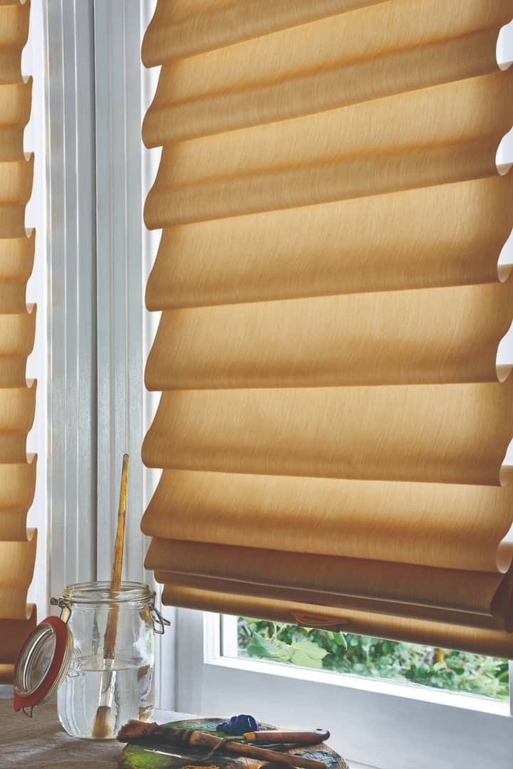 Vignette® Roman Shades Fletcher, North Carolina (NC) discover the features of multifunctional, modern window coverings