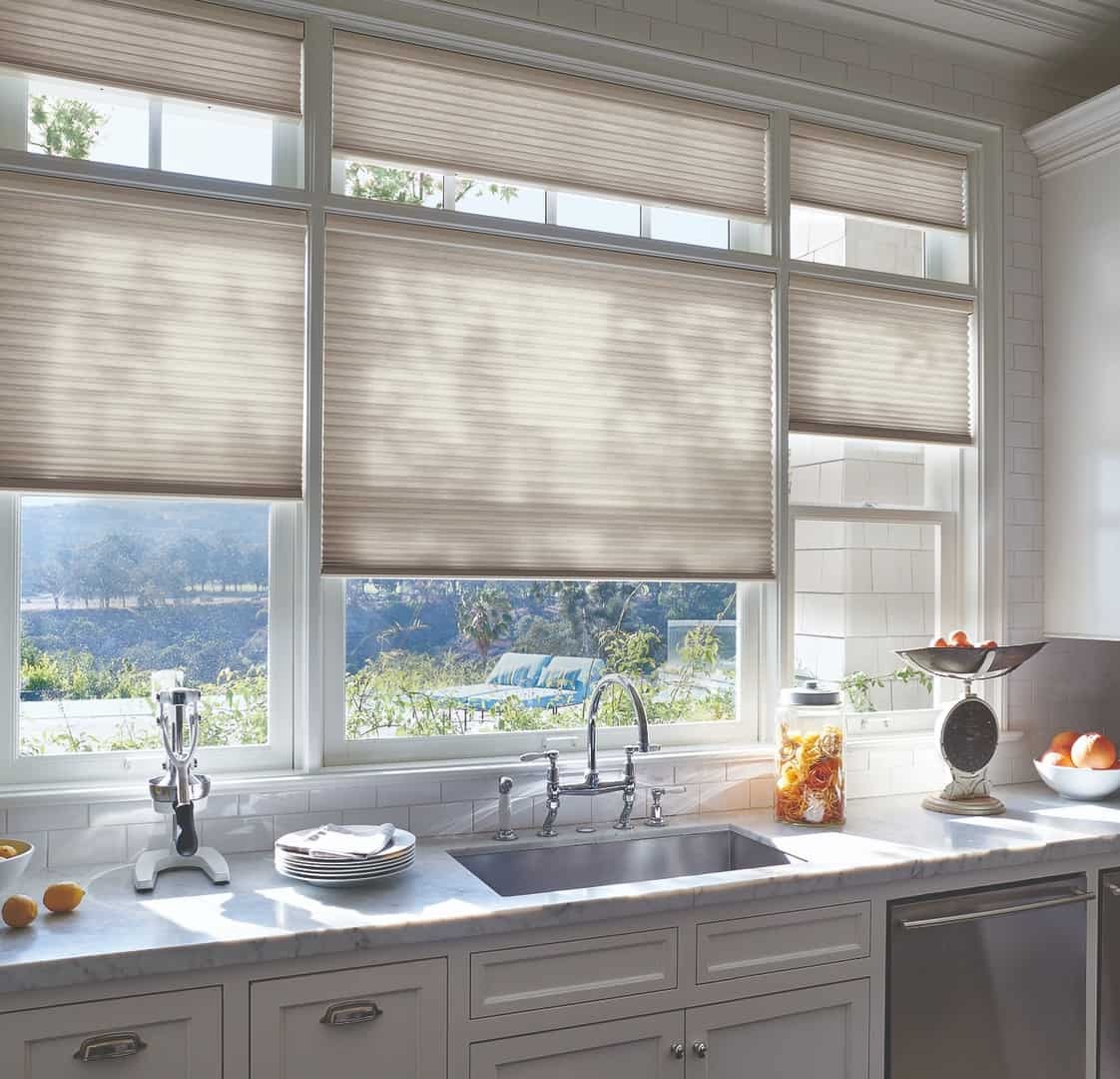 Duette® Honeycomb Shades Fletcher, North Carolina (NC) the best motorized shades with PowerView® Automation.