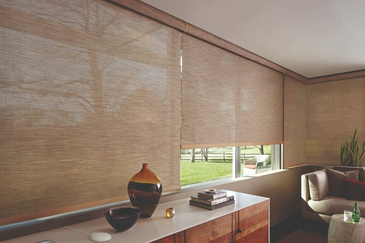 Hunter Douglas PowerView® Automation, motorized window treatments, power blinds, automatic shades near Fletcher, North Carolina (NC)