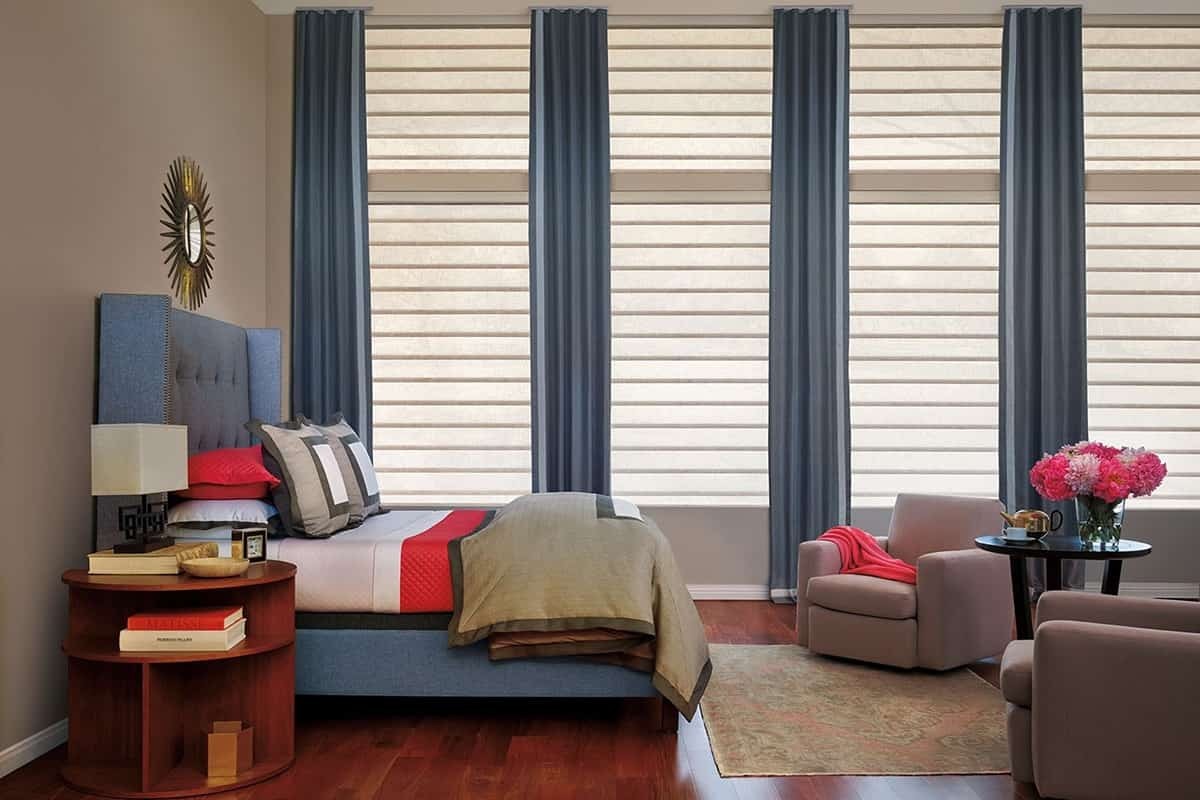 Hunter Douglas Vignette® Roman Shades window coverings window shades window treatments near Fletcher, North Carolina (NC)