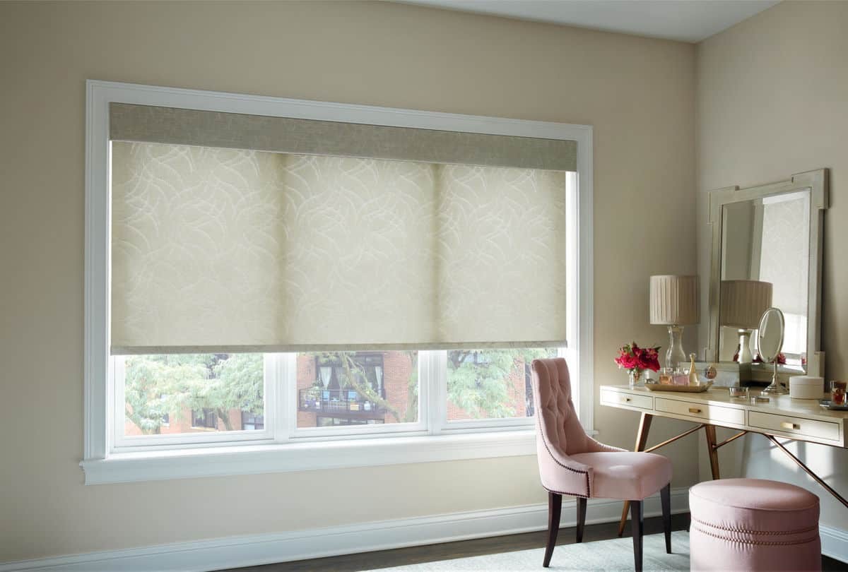 Hunter Douglas Design Studio™ Roller Shades, roller blinds, blackout blinds, motorization near Fletcher, North Carolina (NC)