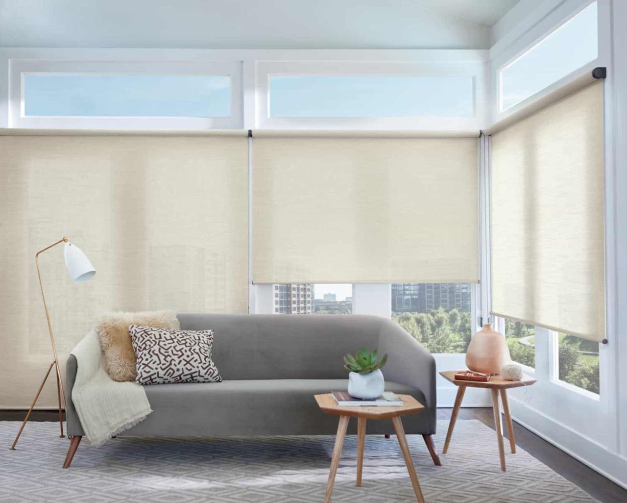 Hunter Douglas Alustra® Woven Textures® Roller Shades near Fletcher, North Carolina (NC)